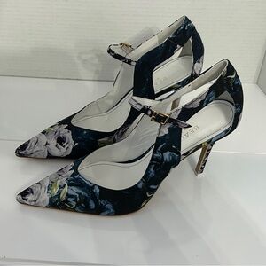 Beautiisoles by Robyn Shreiber Floral Pointed Toe Pumps Agnese Wedding Event